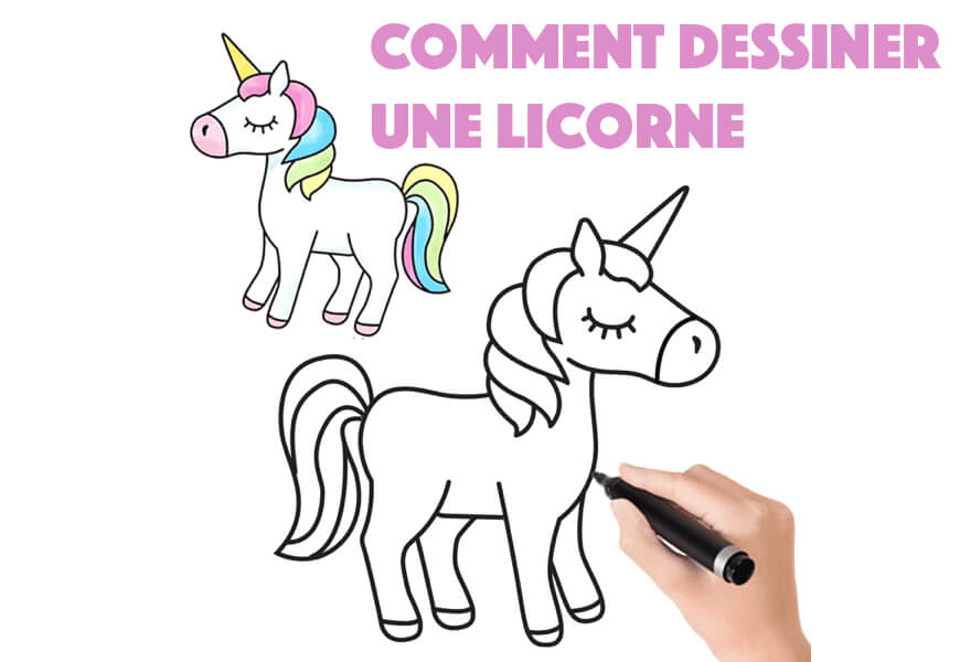 Comment Dessiner Une Licorne Methode Facile Lilicorne